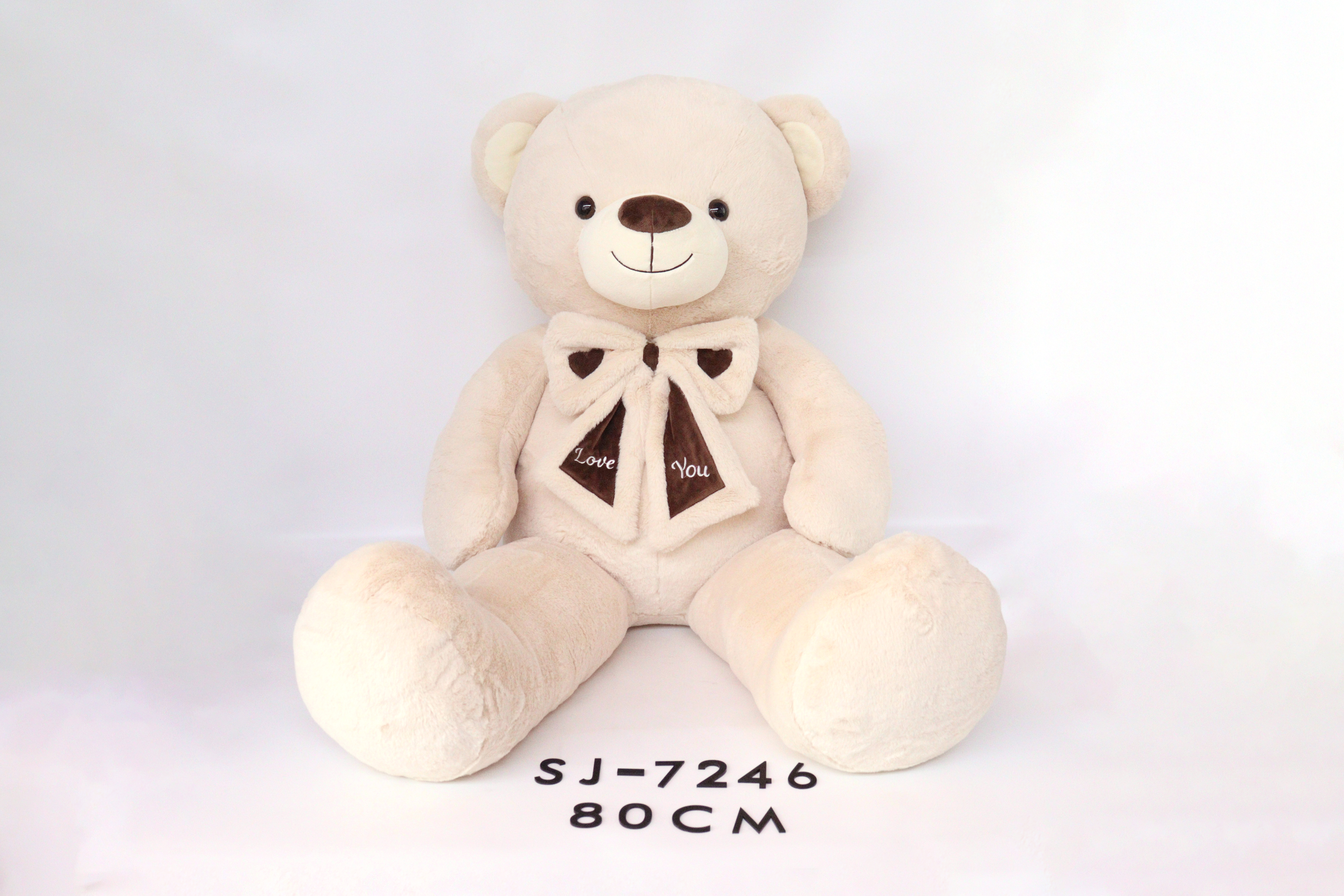 Sj-7246 80CM Large Stuffed Soft Teddy Bear Plush Toy
