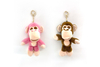 21cm Stuffed Monkey Plush Keychain 