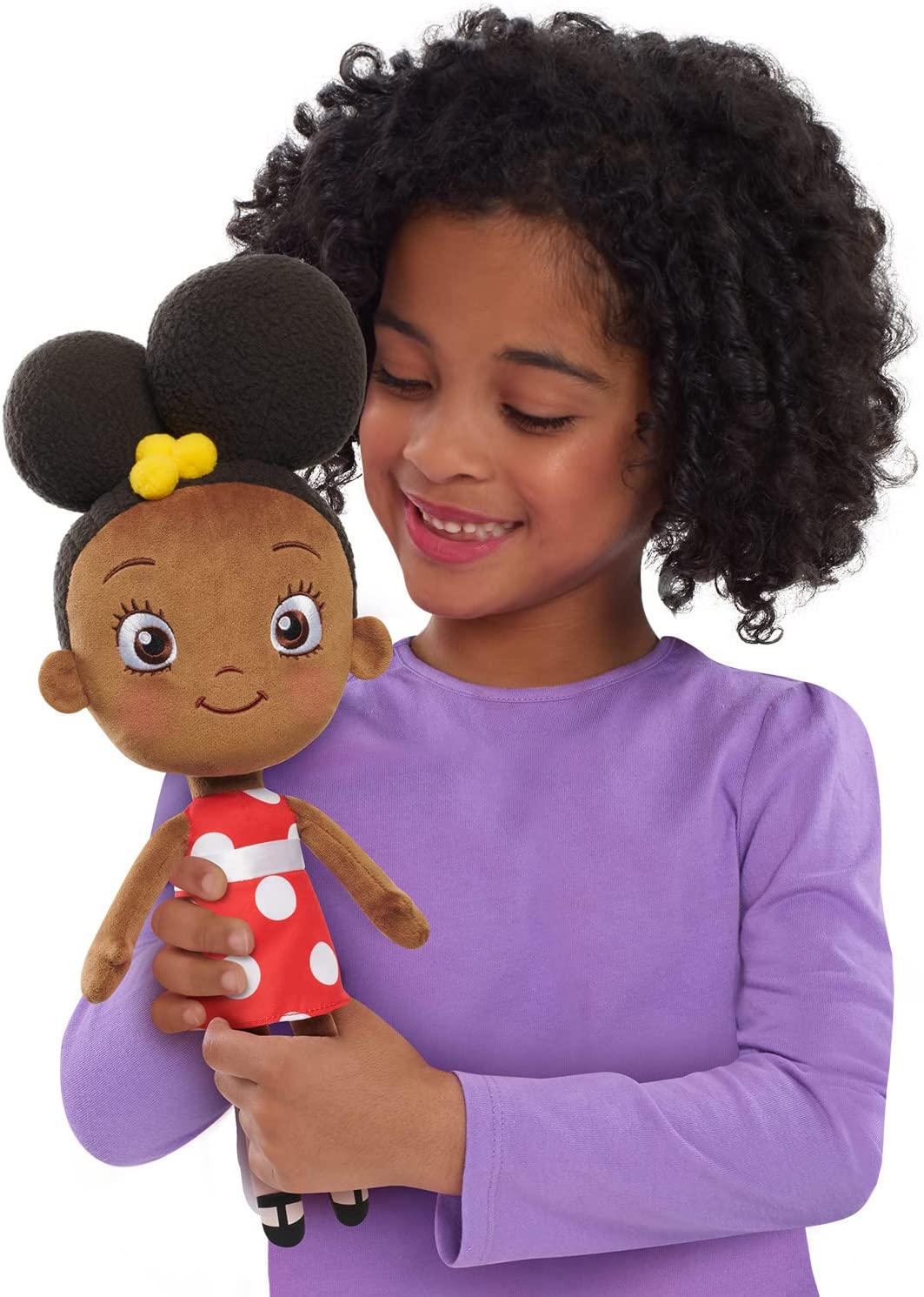 Just Play Ada Twist,Talks, Lights Up And Sings The Scientific Method Song,Singing Ada 18 Inch Interactive Plush