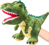 Kids Interaction Stuffed Animal Dinosaur Shape Hand Puppets