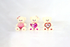 30cm Love Heart Stuffed Teddy Bear Plush Toy 