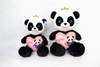 SJ-7126 40CM Stuffed Panda Plush Toy