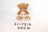 SJ-7210 30CM Stuffed Teddy Bear Plush Toy