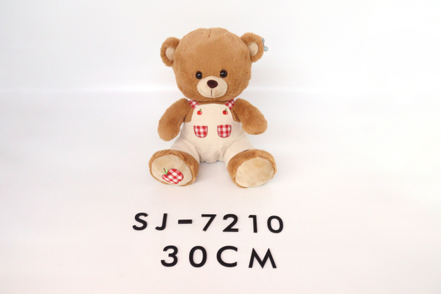 SJ-7210 30CM Stuffed Teddy Bear Plush Toy