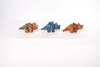 12cm Glitter Stuffed Dinosaur Plush Keychain 