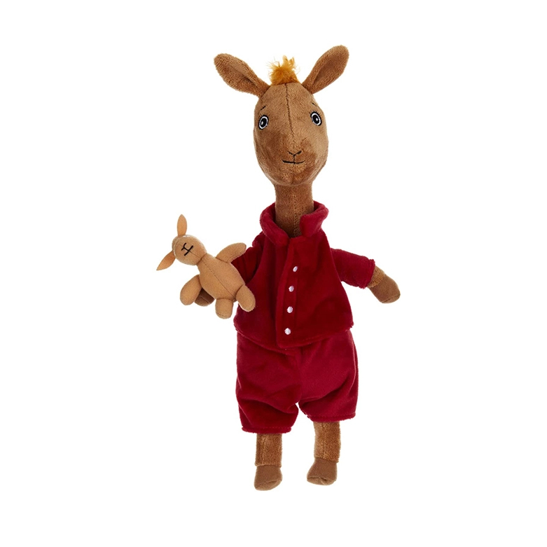 13inch KIDS PREFERRED Llama Red Pajama Large Stuffed Animal Toy