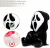  Halloween Horror Killers Ghostface Plushies Doll, Scary Ghost Stuffed Plush Toy