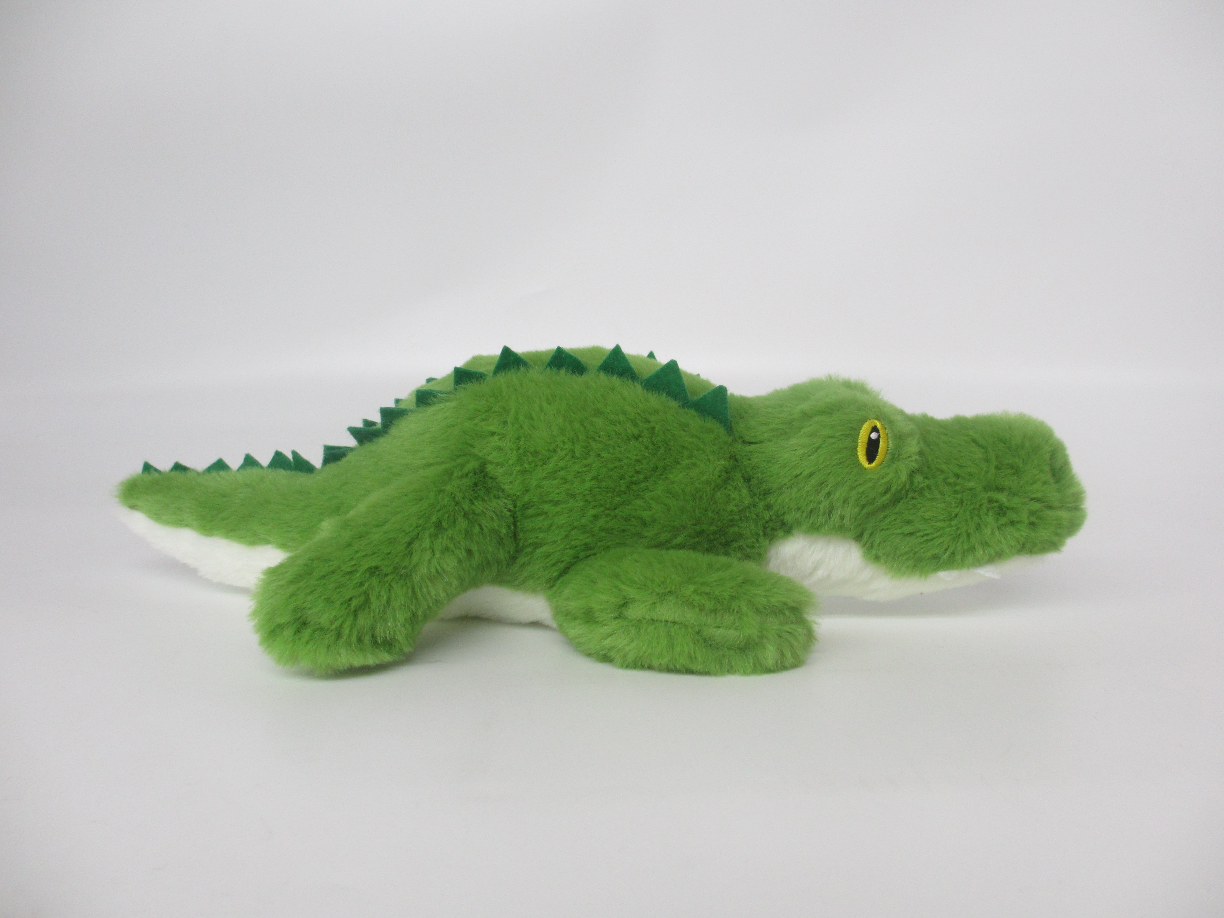 custom green color crocodile plush toy stuffed animal soft dolls