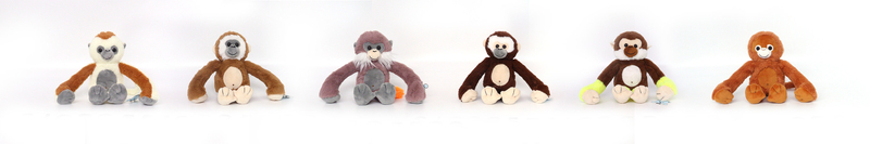 20cm Stuffed Long Arms Monkey Series Plush Toy 