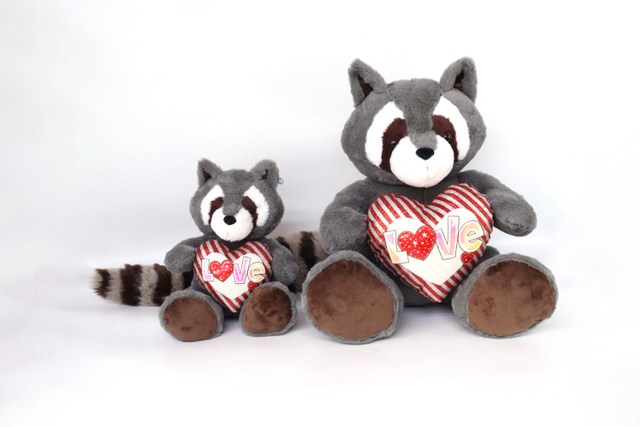 SJ-7140 32CM Stuffed raccoon Plush Toy