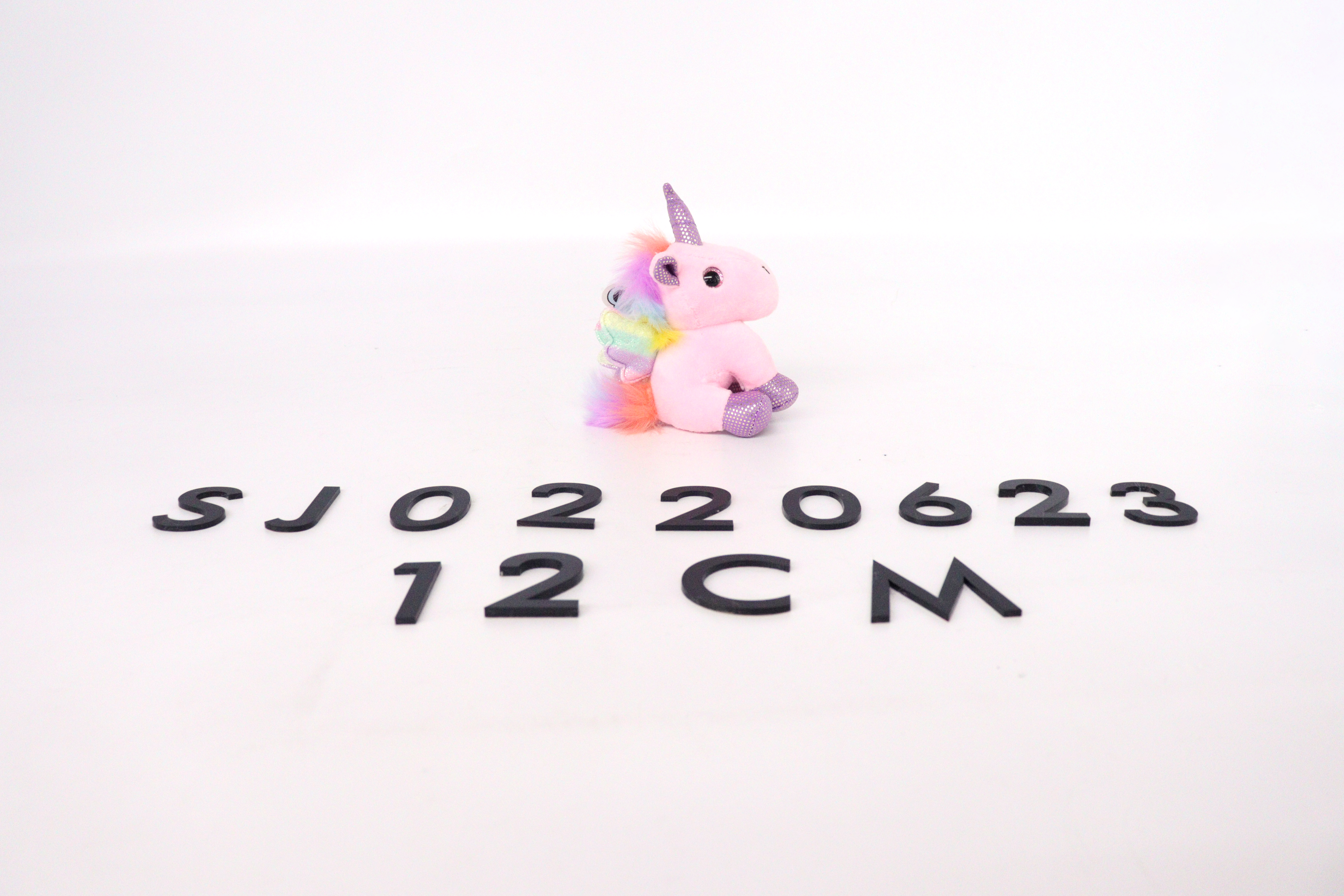 Sj0220623 12cm Stuffed Unicorn Plush Toy Keychain 