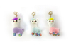 Stuffed Alpaca Plush Toy Keychain 