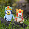 Custom Royal Bluey & Bingo Doll Stuffed Plush Toy