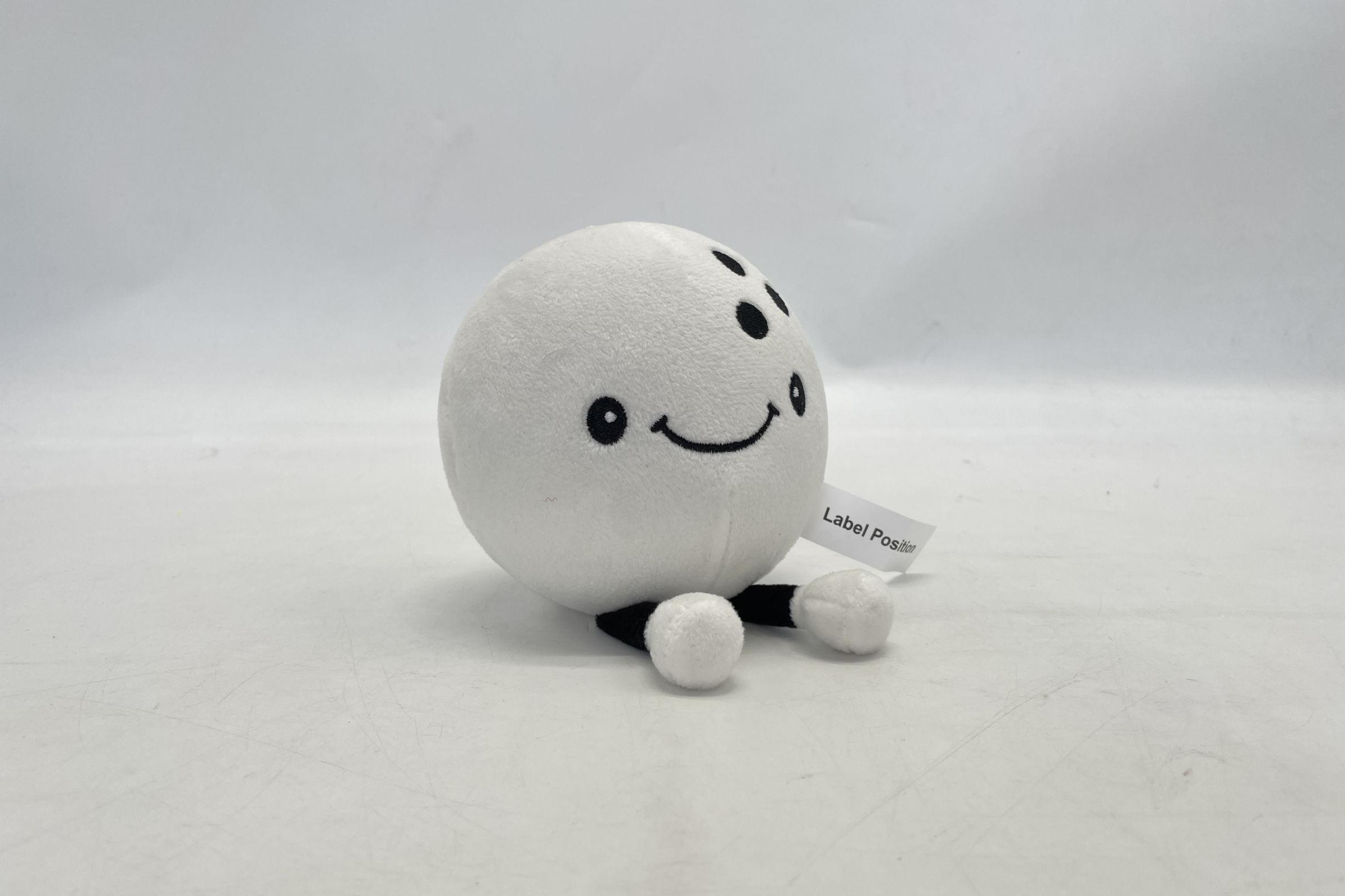 Small Ball Plush Toy with Smile