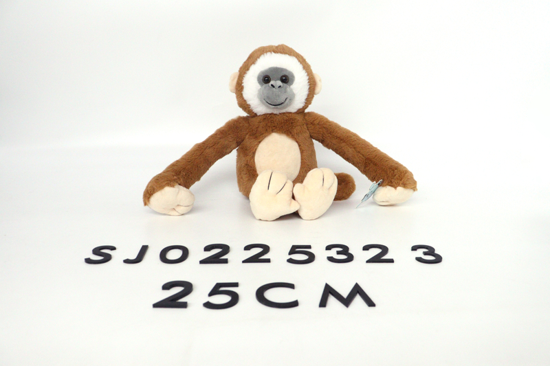 Sj0225023 Sj0225323 20cm 25cm Stuffed Monkey Plush Toy 