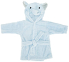 0-9 Months Baby Unisex Soft Baby Plush Blue Elephant Animal Face Bathrobe