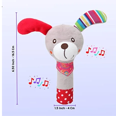 0-12 Months Baby Rattles,Hand Rattles for Babies and Infant Soft Baby Rattle Plush Toy