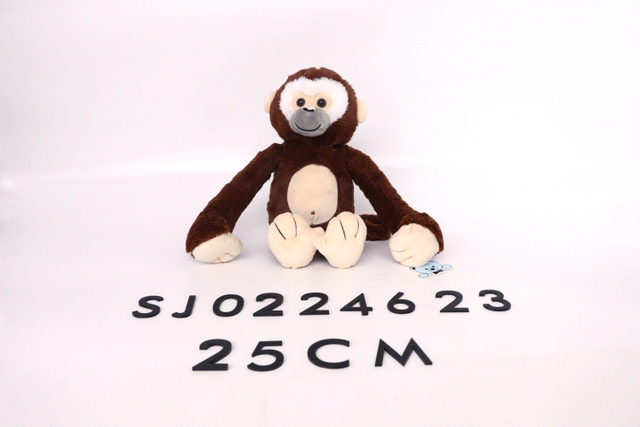 20cm 25cm Stuffed Long Arms Monkey Plush Toy 