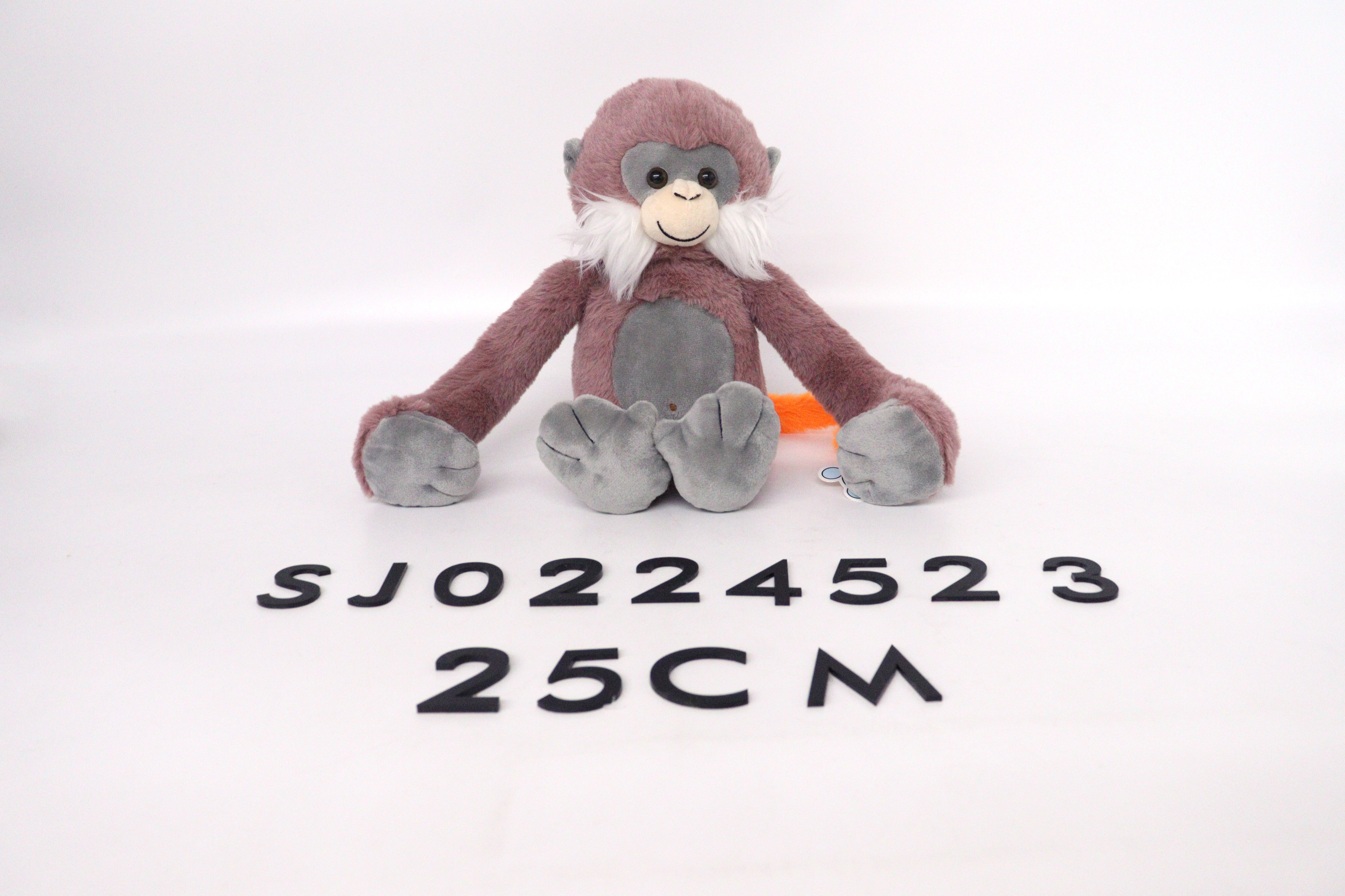 Sj0225823 Sj0224523 20cm 25cm Stuffed Long Arms Monkey Plush Toy 