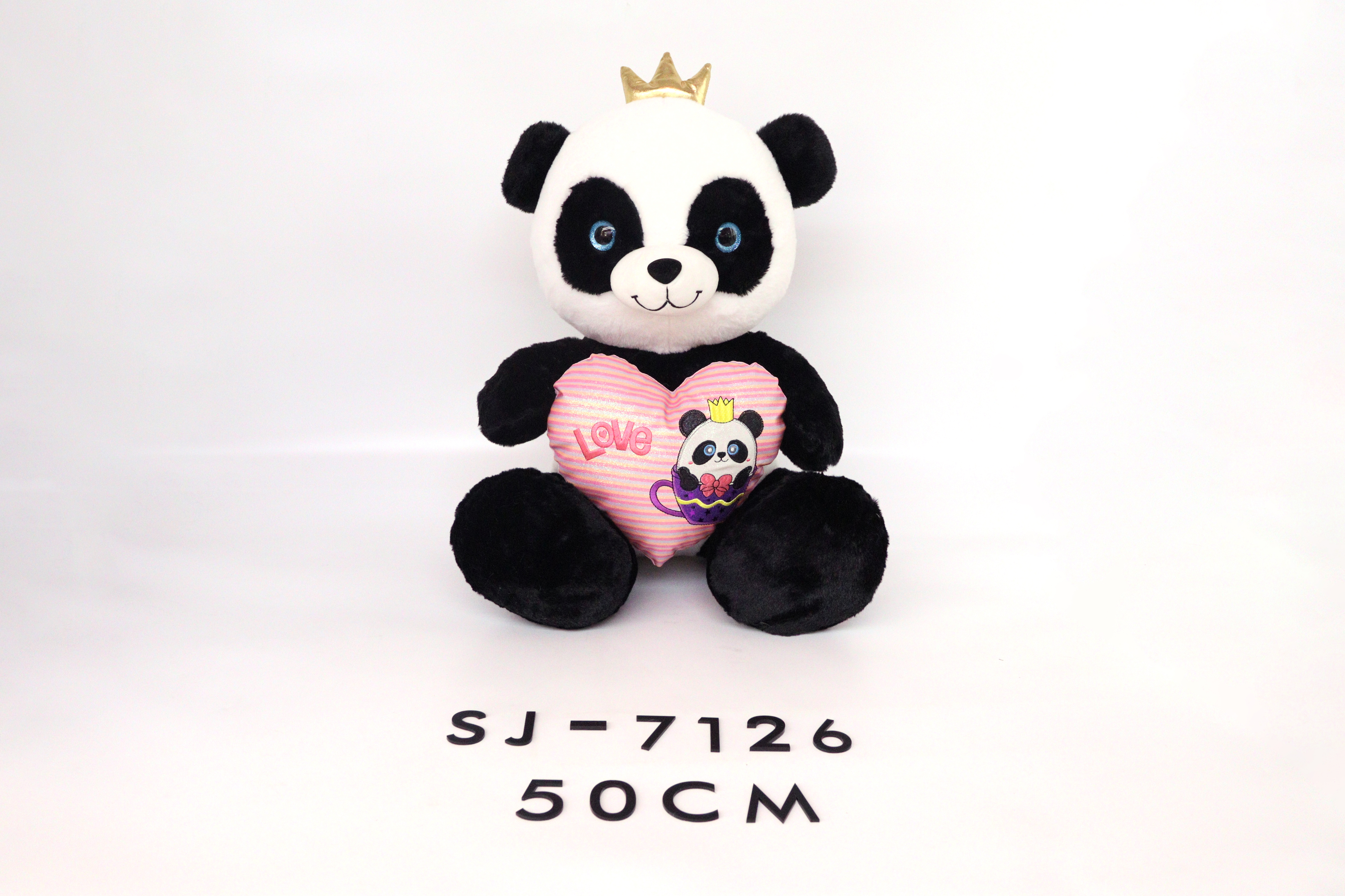 SJ-7126 50CM Stuffed Panda Plush Toy