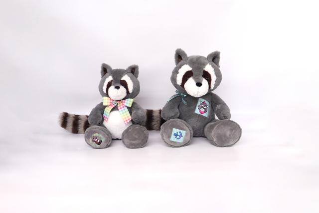 SJ-7174 30CM Stuffed raccoon Plush Toy