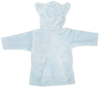 0-9 Months Baby Unisex Soft Baby Plush Blue Elephant Animal Face Bathrobe