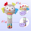 0-12 Months Baby Rattles,Hand Rattles for Babies and Infant Soft Baby Rattle Plush Toy