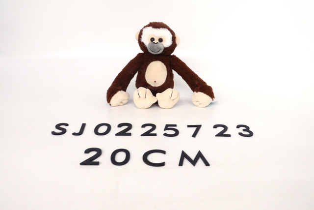 20cm 25cm Stuffed Long Arms Monkey Plush Toy 