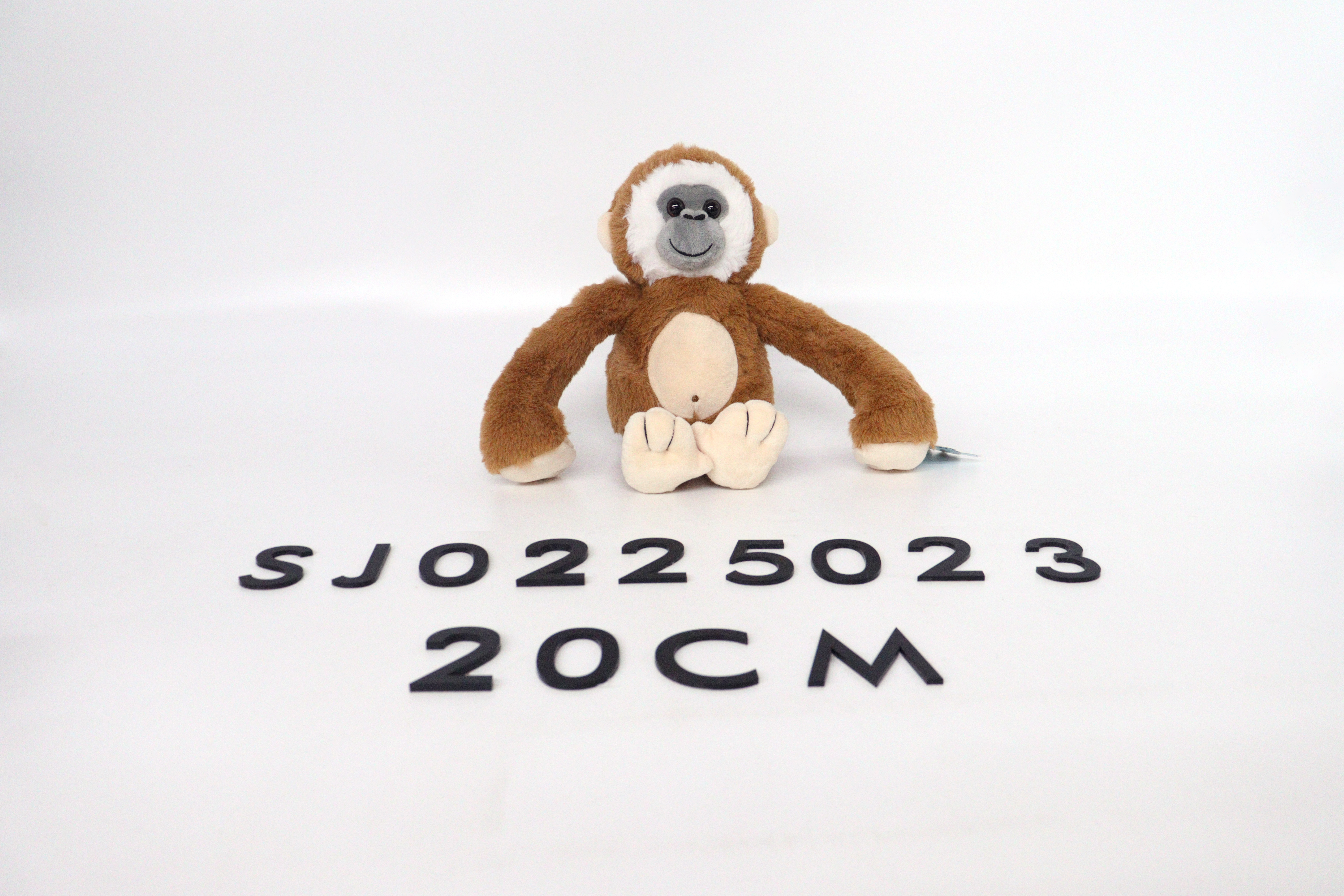 Sj0225023 Sj0225323 20cm 25cm Stuffed Monkey Plush Toy 