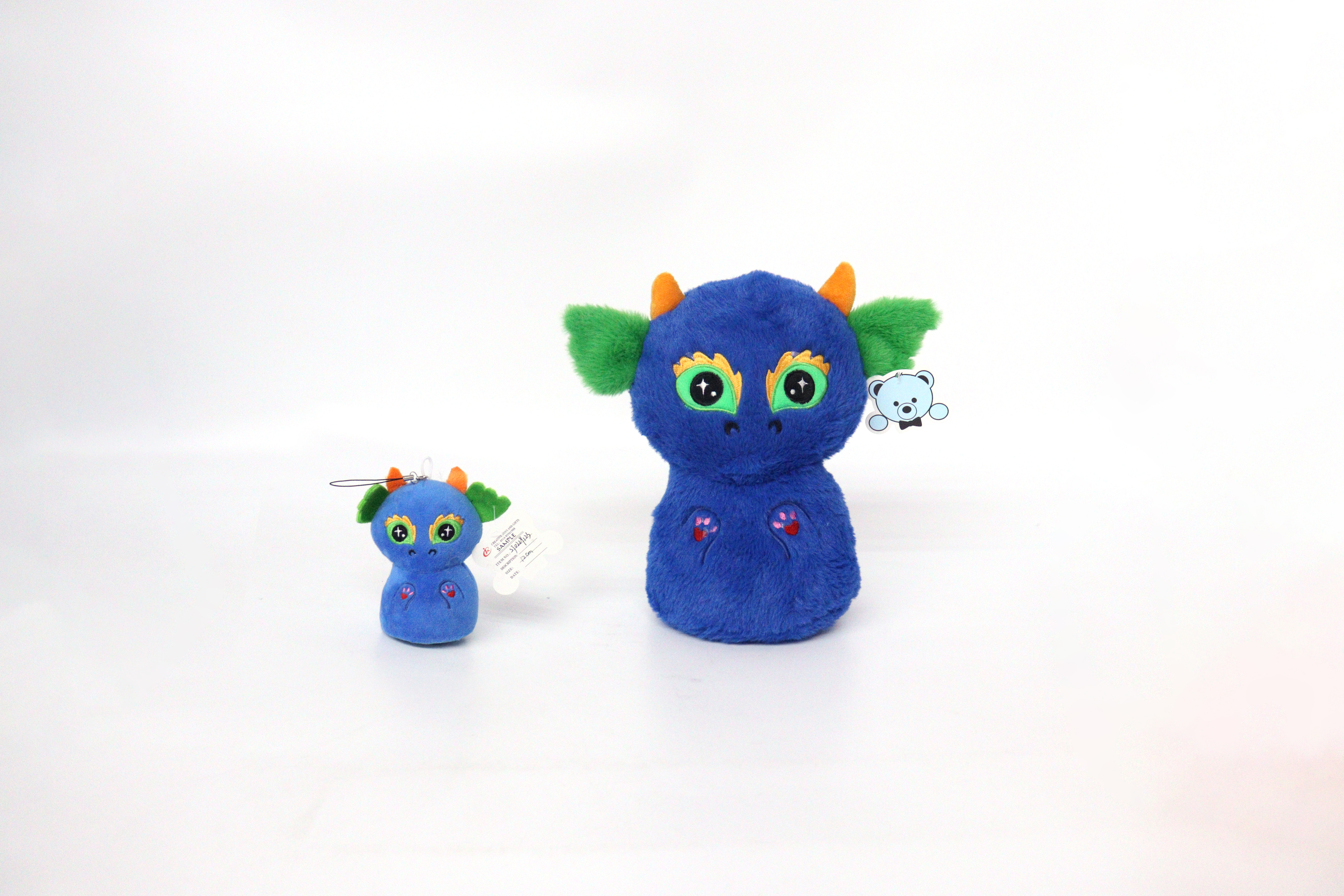 12cm 27cm 35cm Stuffed Plush Toy dragon Screen Wipe