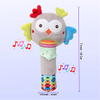 0-12 Months Baby Rattles,Hand Rattles for Babies and Infant Soft Baby Rattle Plush Toy