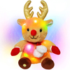 Christmas Reindeer Elk Toy Led Light Stuffed Animal Plush Toy