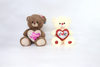 30cm Love Heart Stuffed Teddy Bear Plush Toy 