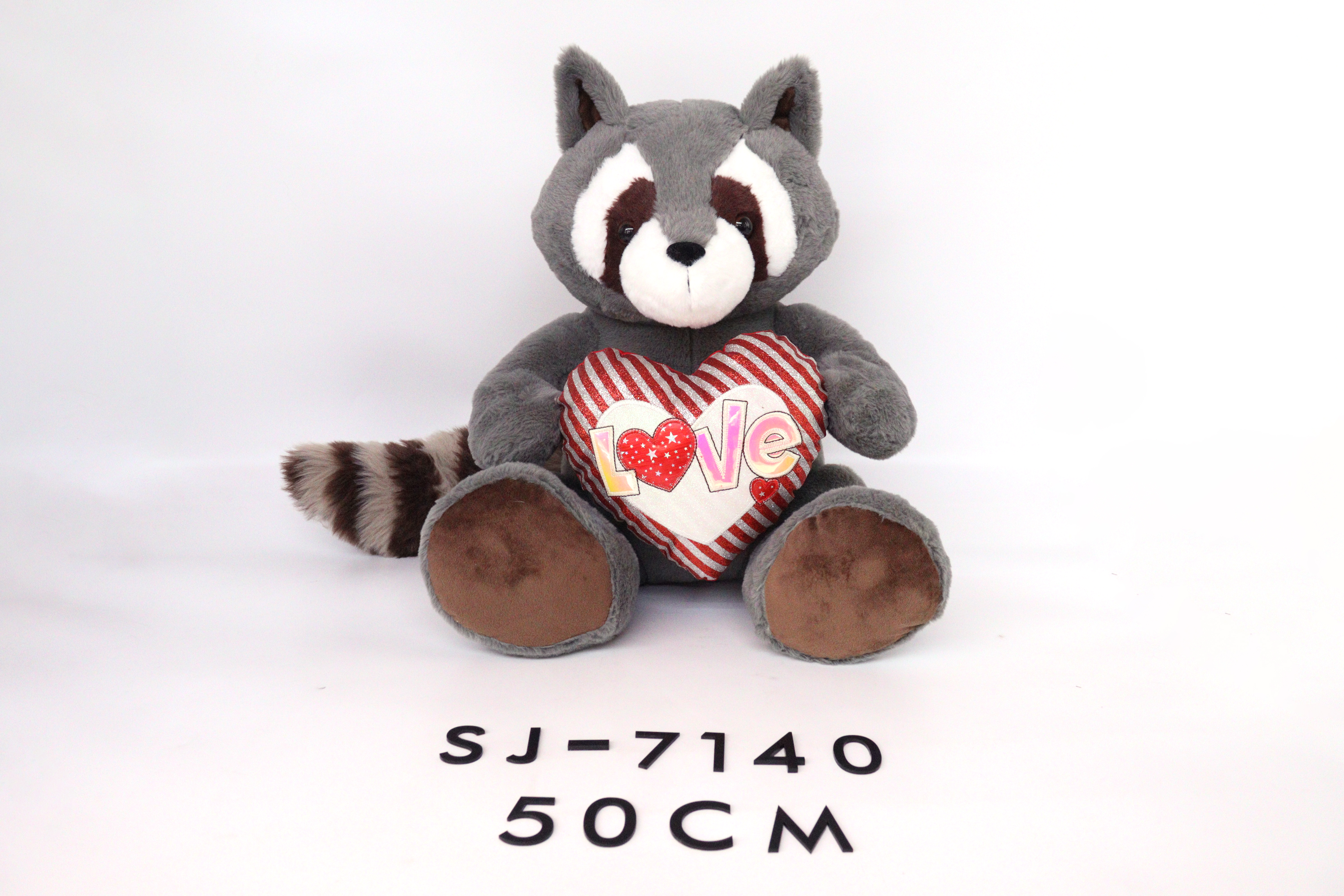 SJ-7140 50CM Stuffed raccoon Plush Toy