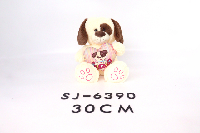 SJ-6390 30CM Stuffed Dog Plush Toy