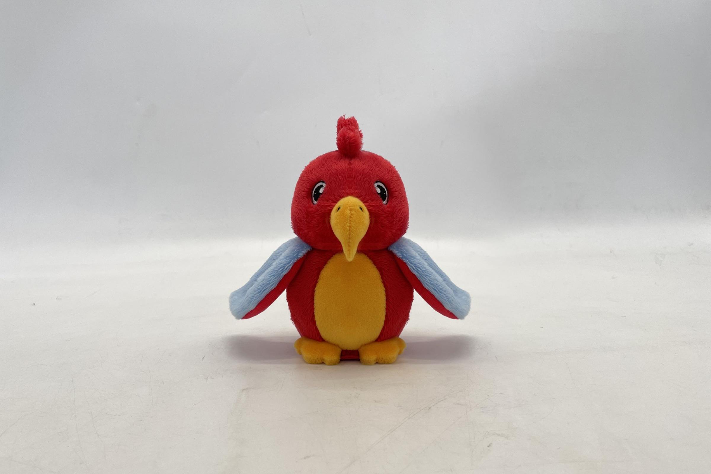 Custom Parrot Shoulder Puppet Plush Bird Toy